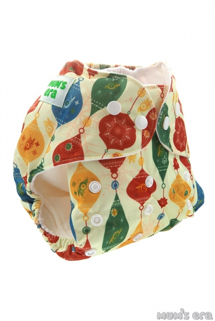 Многоразовый подгузник Mums Era, Гирлянда (с 2 вкладышами)