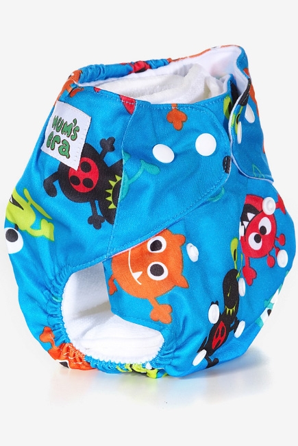 Многоразовый подгузник Mums Era, Чудики (с 2 вкладышами)