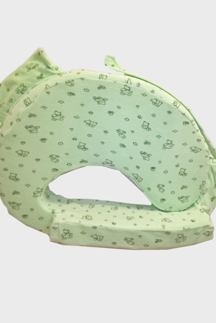 Подушка для кормления «Milk Rivers Support» нежно-зеленая