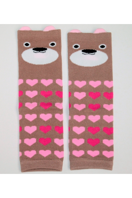 Слингогетры (гетры для детей) "Bears Pink"