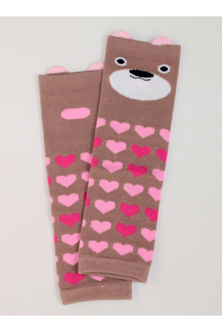 Слингогетры (гетры для детей) "Bears Pink"