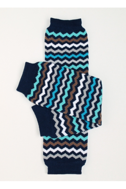 Слингогетры (гетры для детей) "Zigzag Blue"