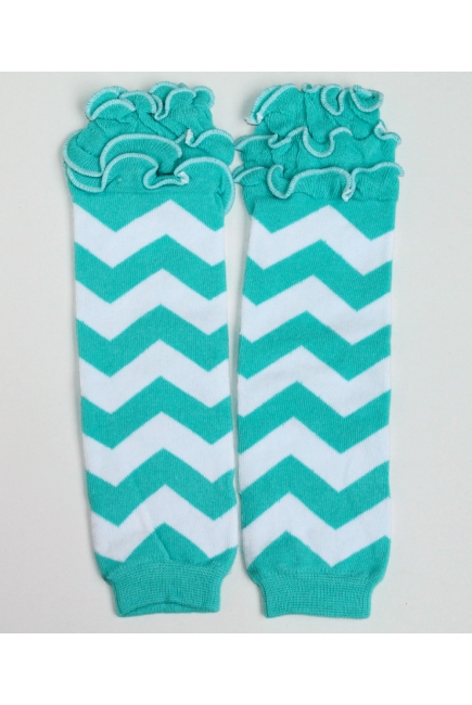 Слингогетры (гетры для детей) "Chevron Blue"