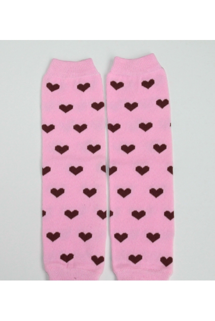 Слингогетры (гетры для детей) "Hearts Pink"