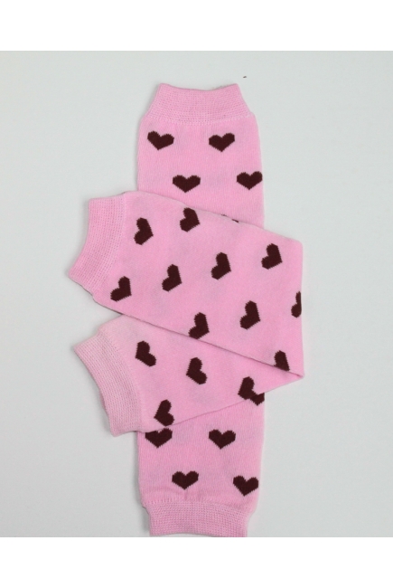 Слингогетры (гетры для детей) "Hearts Pink"