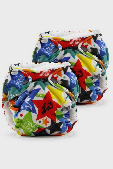 Многоразовые подгузники для новорожденных Lil Joey Kanga Care, Dragons Fly, 2шт.