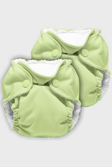 Многоразовые подгузники для новорожденных Lil Joey Kanga Care, Lazy Lime, 2шт.