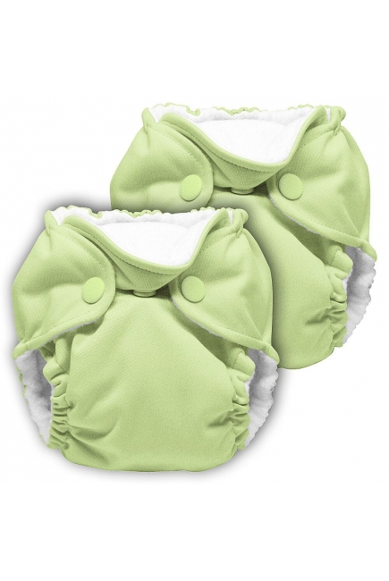 Многоразовые подгузники для новорожденных Lil Joey Kanga Care, Lazy Lime, 2шт.