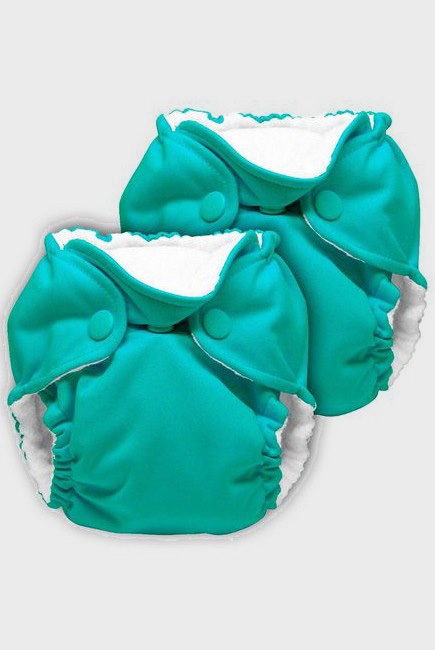 Многоразовые подгузники для новорожденных Lil Joey Kanga Care, Peacock, 2шт.