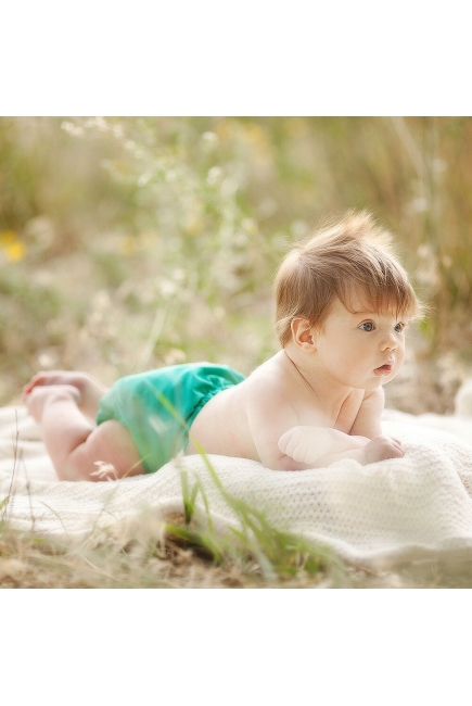 Многоразовые подгузники для новорожденных Lil Joey Kanga Care, Peacock, 2шт.