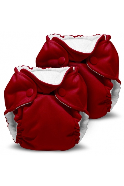 Многоразовые подгузники для новорожденных Lil Joey Kanga Care, Scarlet, 2шт.