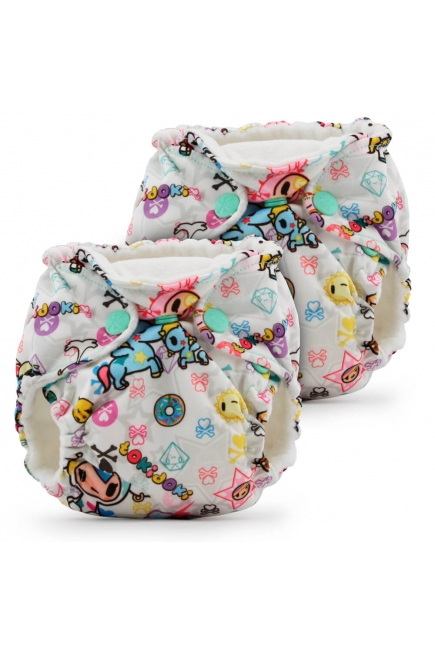 Многоразовые подгузники для новорожденных Lil Joey Kanga Care, TokiBambino, 2шт.