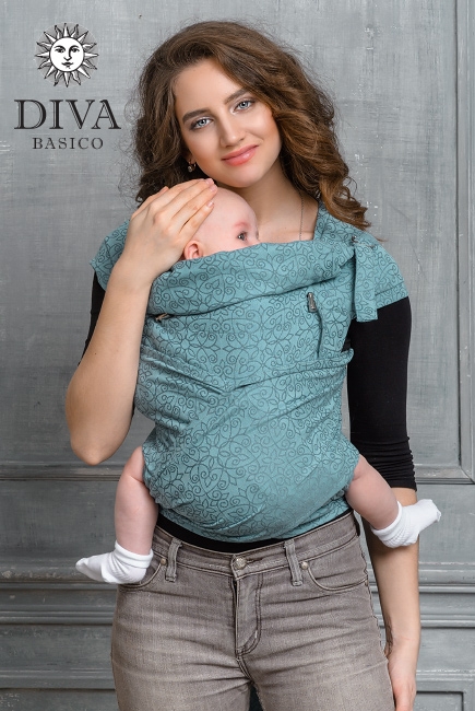 Май-слинг Diva Basico, Aprile с капюшоном