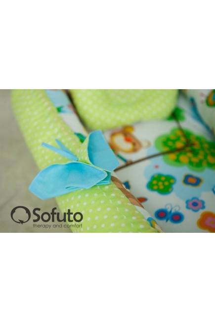 Кокон-гнездышко для новорожденных Sofuto Babynest Animals