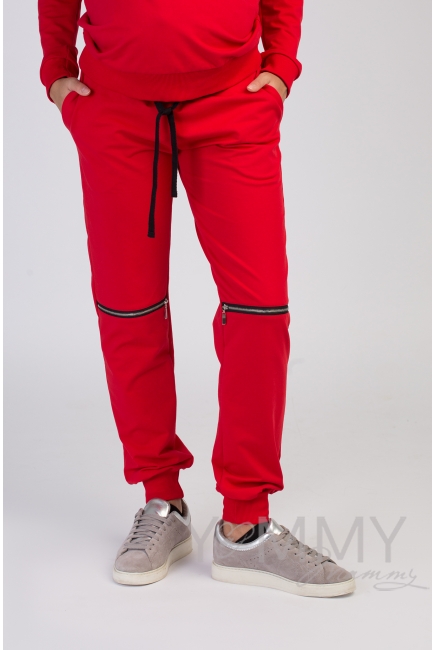 Костюм спортивный, красный