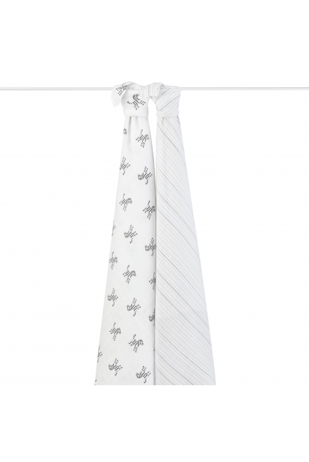 Муслиновые пеленки для новорожденных большие Aden&Anais, набор 2, из юбилейной коллекции