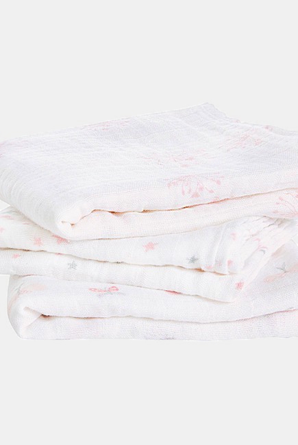 Муслиновые пеленки для новорожденных Aden&Anais средние, набор 3, Lovely Reverie