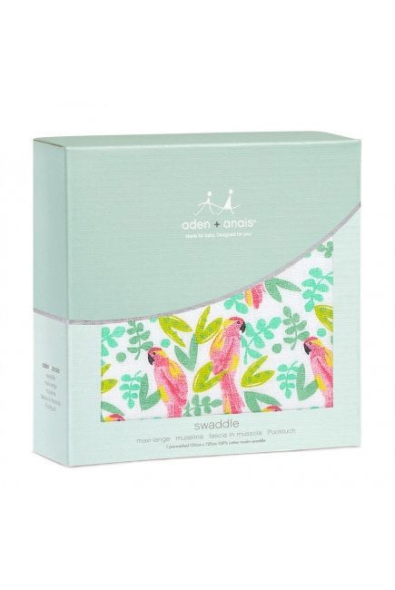 Муслиновая пеленка для новорожденных Aden&Anais, Birds of Paradise