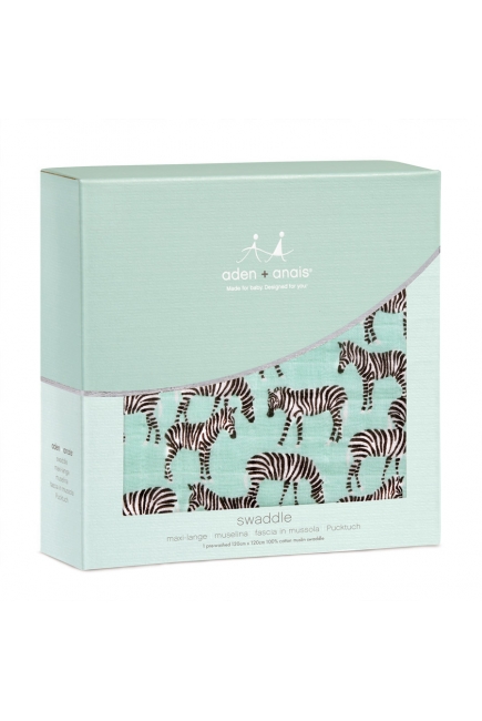 Муслиновая пеленка для новорожденных Aden&Anais, Mod Zebra