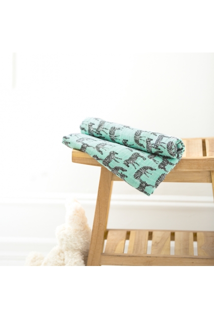 Муслиновая пеленка для новорожденных Aden&Anais, Mod Zebra