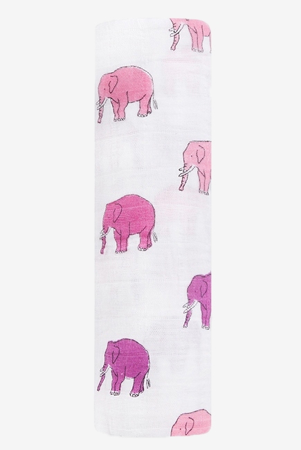 Муслиновая пеленка для новорожденных Aden&Anais, Elephant Parade