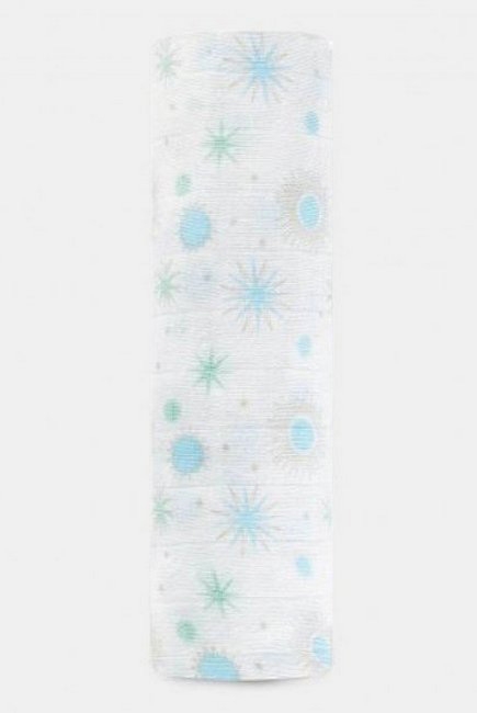 Муслиновая пеленка для новорожденных Aden&Anais органическая, большая, Cosmos