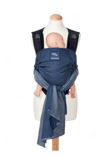 Эрго-рюкзак Manduca Duo, цвет синий (blue)