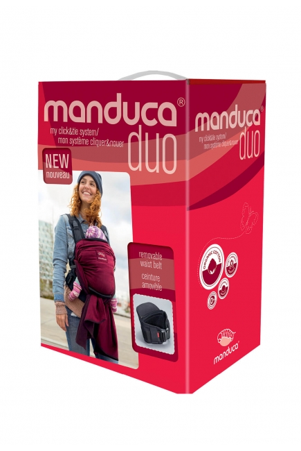 Эрго-рюкзак Manduca Duo, цвет красный (red)