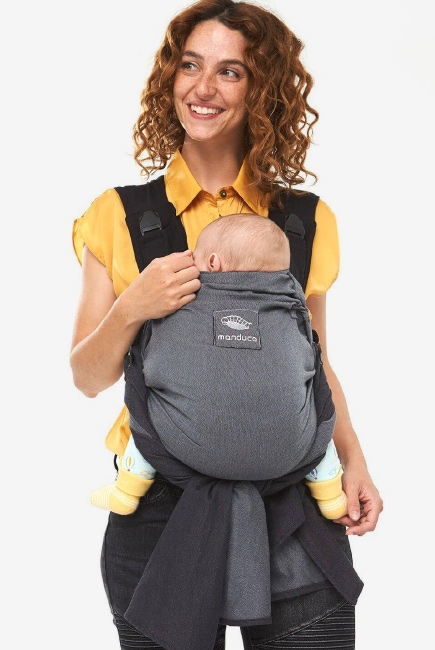 Эрго-рюкзак Manduca Duo, цвет серый (grey)