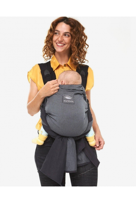 Эрго-рюкзак Manduca Duo, цвет серый (grey)