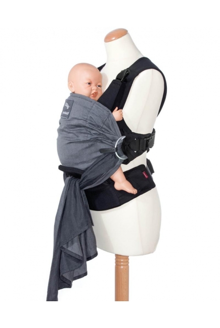 Эрго-рюкзак Manduca Duo, цвет серый (grey)