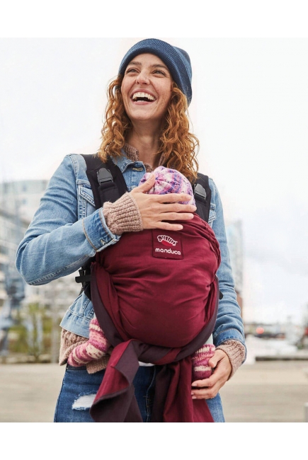 Эрго-рюкзак Manduca Duo, цвет красный (red)