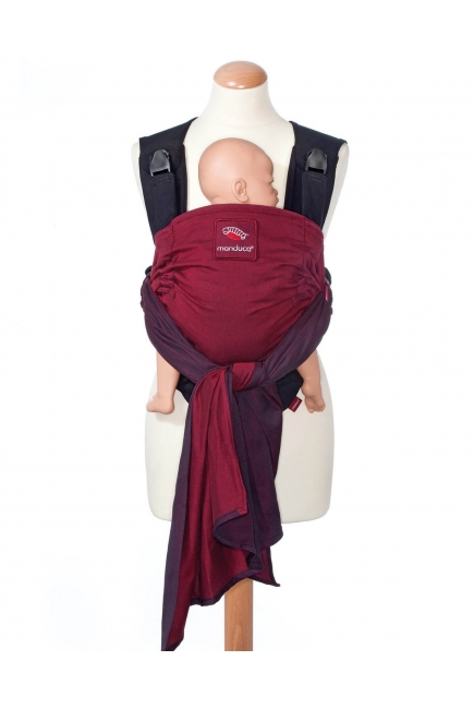 Эрго-рюкзак Manduca Duo, цвет красный (red)