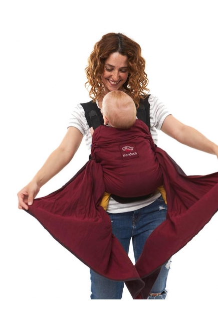 Эрго-рюкзак Manduca Duo, цвет красный (red)