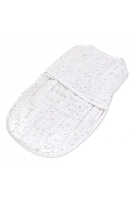 Муслиновая пеленка для новорожденных Aden&Anais на кнопках, Love