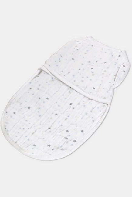 Муслиновая пеленка для новорожденных Aden&Anais на кнопках, Night Sky