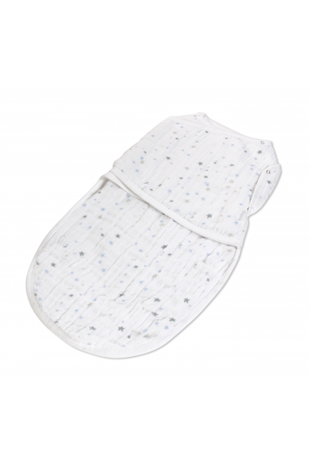 Муслиновая пеленка для новорожденных Aden&Anais на кнопках, Night Sky