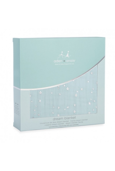 Муслиновое одеяло Aden Anais, мерцающее, Metallic Skylight