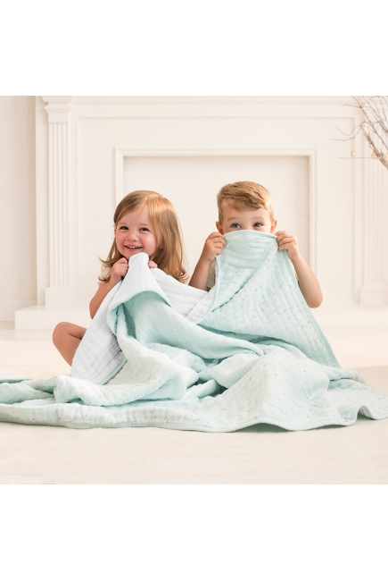 Муслиновое одеяло Aden Anais, мерцающее, Metallic Skylight