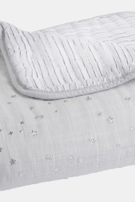 Муслиновое одеяло Aden&Anais, мерцающее, Metallic Charm