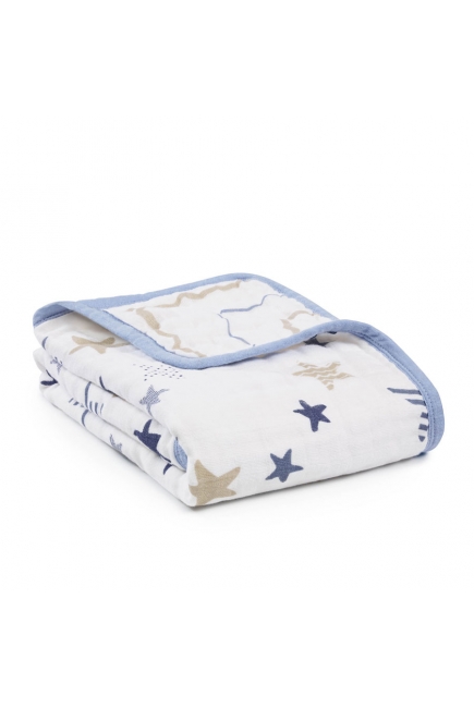 Муслиновое одеяло для коляски Aden&Anais, Stroller Blanket Rock Star