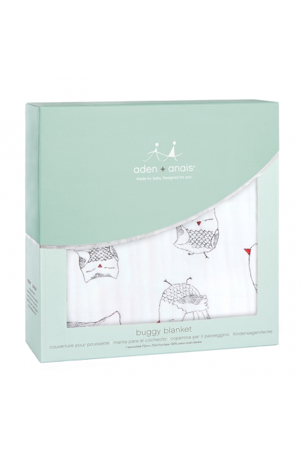 Муслиновое одеяло Aden&Anais, 70х70см, Lovebird