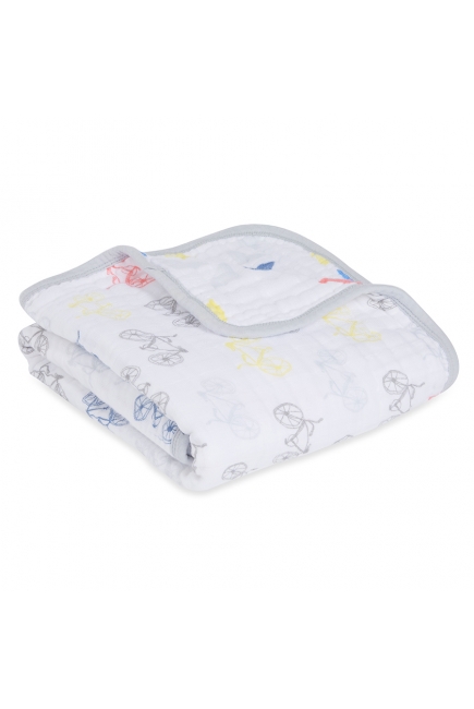 Муслиновое одеяло Aden&Anais, 70х70см, Leader Of The Pack