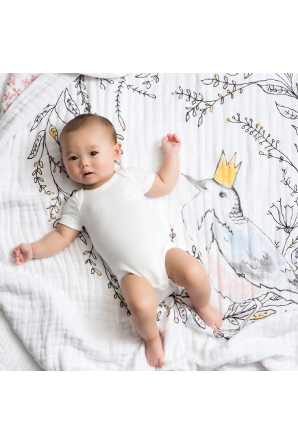 Aden&Anais одеяло муслиновое, Birdsong