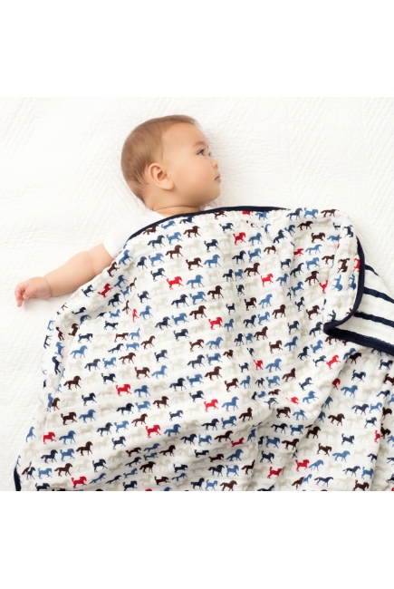 Aden&Anais одеяло муслиновое, Wild Horses