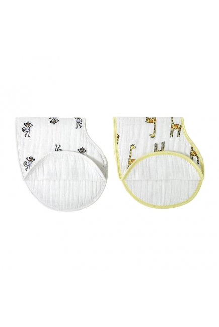 Слюнявчик Aden&Anais, набор из 2 штук, Jungle Jam