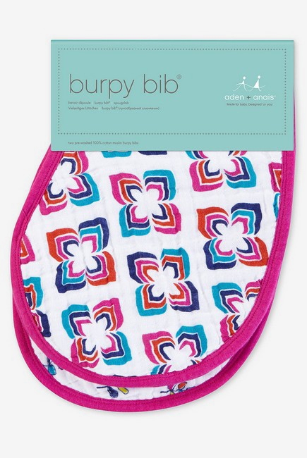 Слюнявчик Aden&Anais, набор из 2 штук, Flip-Side