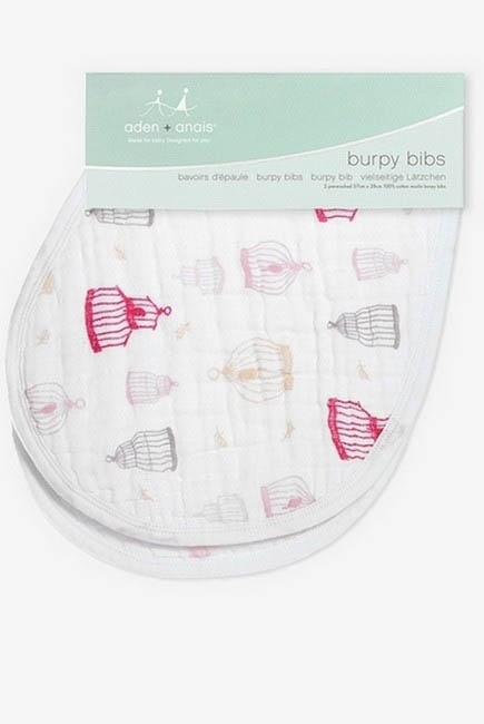 Слюнявчик Aden&Anais, набор из 2 штук, Lovebird