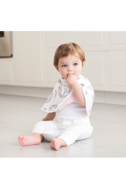 Слюнявчик Aden&Anais, набор из 2 штук, Birdsong