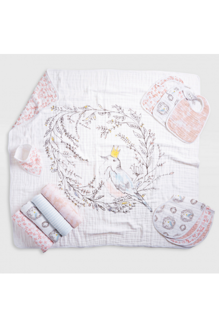 Слюнявчик Aden&Anais, набор из 2 штук, Birdsong